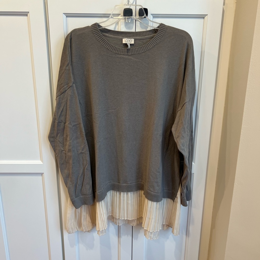 LOGO sweater 1X